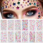 12 Sheet 2051 PCS Rhinestones