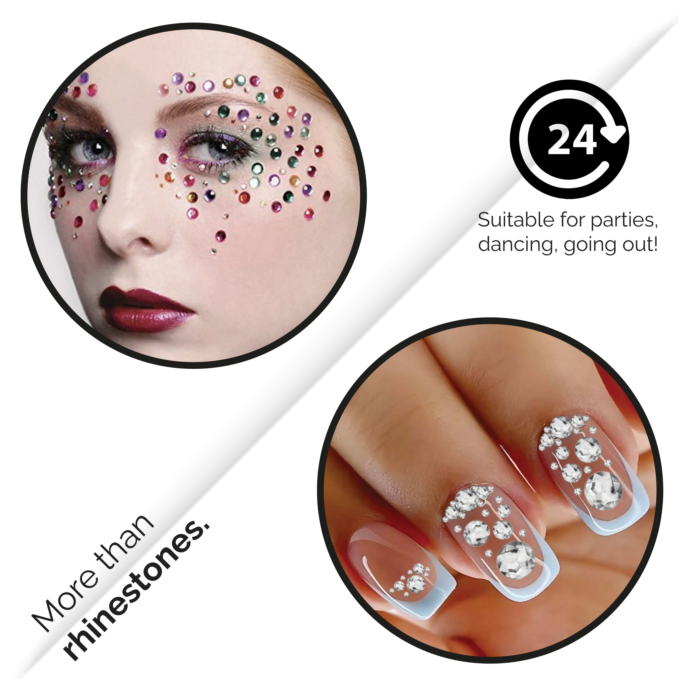 Starlight Rhinestone Design A Great 2361 Pcs 15 Sheet Rhinestones Design – facegemlondon