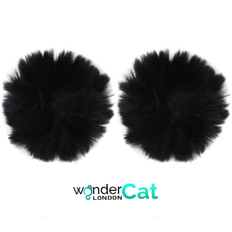 2 PCS FLUFFY SCRUNCHIE