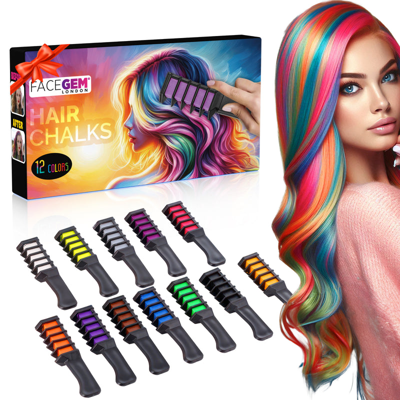 12 PCS Hair Chalk