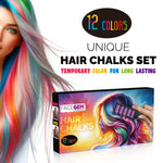 12 PCS Hair Chalk