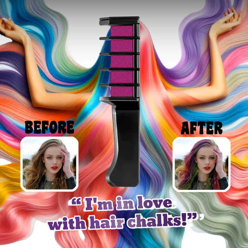 12 PCS Hair Chalk